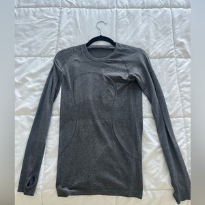 Gray Lulu lemon long sleeve
